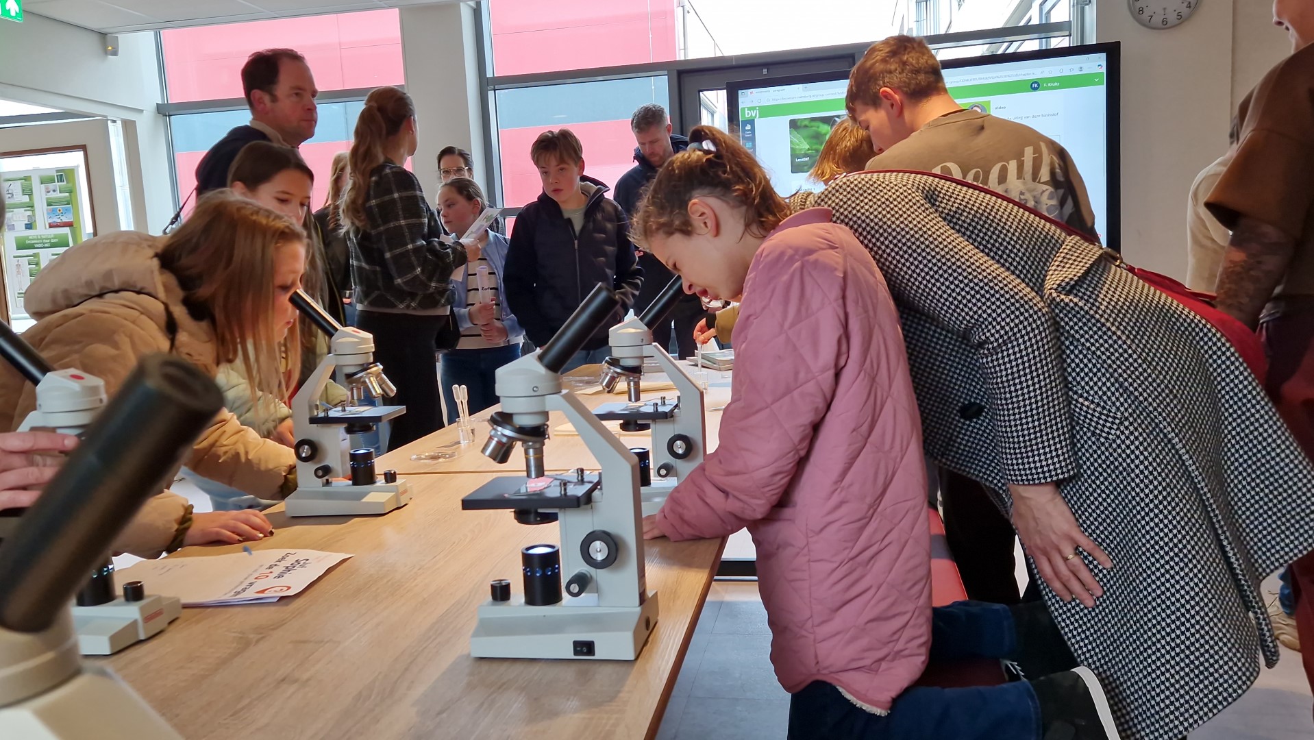 Bezoekochtend: bruisend en gezellig